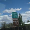 Road Signs in New Mexico