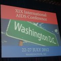 International AIDS Conference Sign