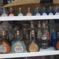 Bottles of Curacao
