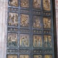 Intricately designed door at the Vatican