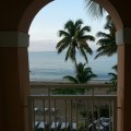 doorway view in rincon, Puerto Rico