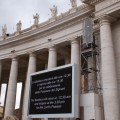 Announcements in St Peter’s Square