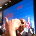 shaking obamas hand at NCLR conference