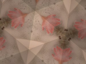 Little hands copied over and over