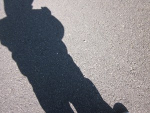 A three year old taking his selfie