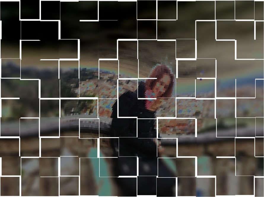 myself as a tiled relic