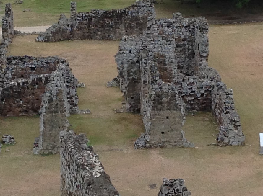 remains of the old city