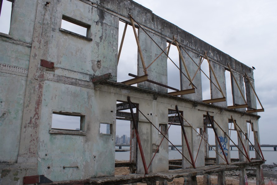 The remains of the old city section of Panama. 