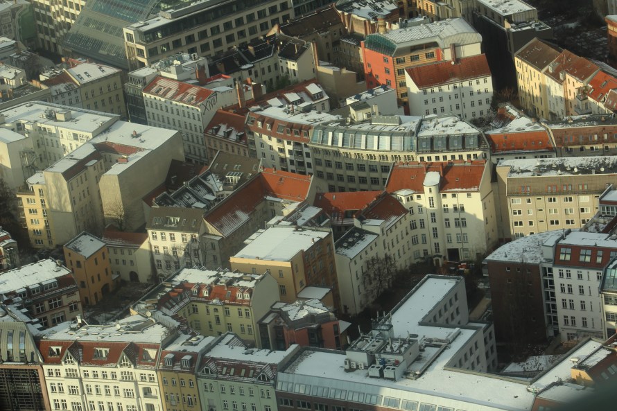Form, form, form from above in Berlin