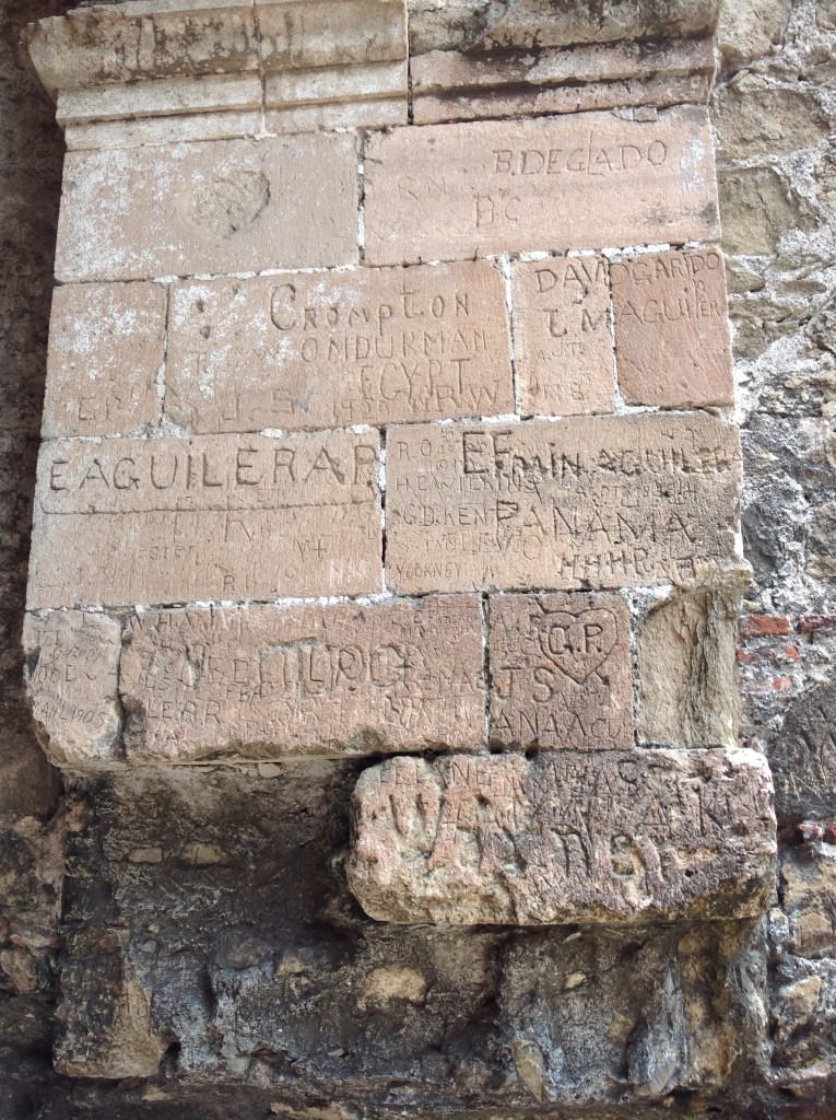 panama names etched in stone