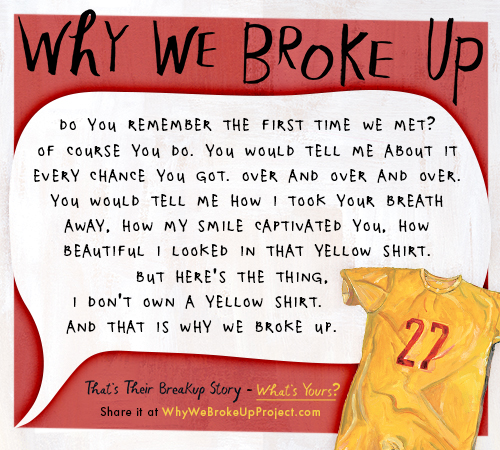 the break up